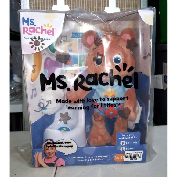 AUTHENTIC MS. RACHEL POTTY TIME WITH BEAN INTERACTIVE KIT NWT - Picture 10 of 13
